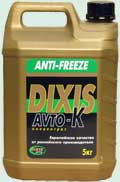 Автомобильный антифриз DIXIS avto-K Автомобильный антифриз DIXIS avto-K